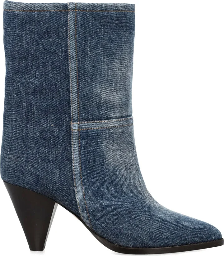 Rouxa 75mm denim boots