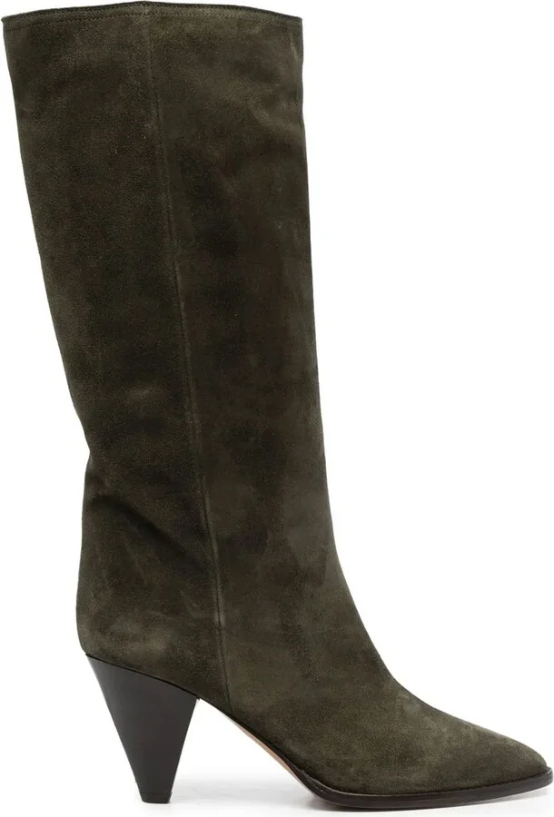 Rouxy suede knee-high boots