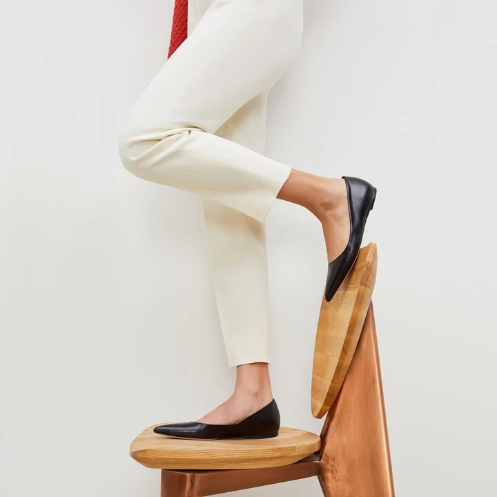 Rowan Flat - Kidskin - Black - Image 5