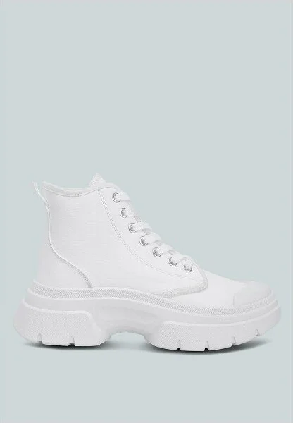 Roxane Chunky Lace Up Boots Women