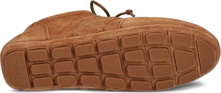 Roxanne lace-up suede trainers - Image 4