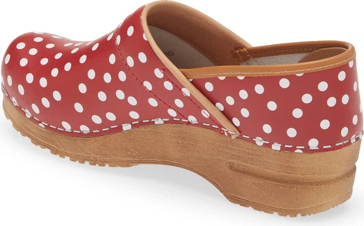 Roxbury Polka Dot Clog - Image 8