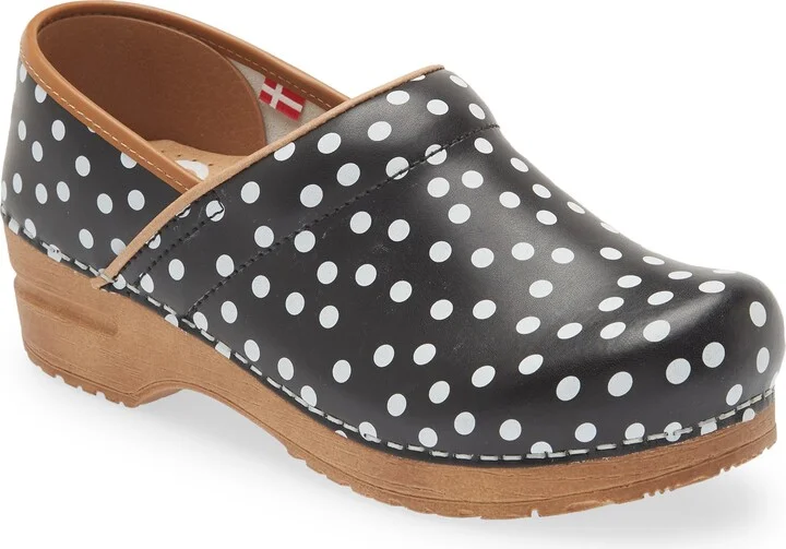 Roxbury Polka Dot Clog