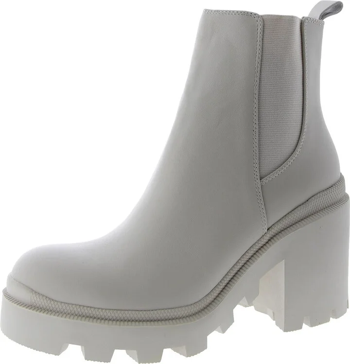 Roxie Fashion Boot Womens Leather Pull On Chelsea Boots