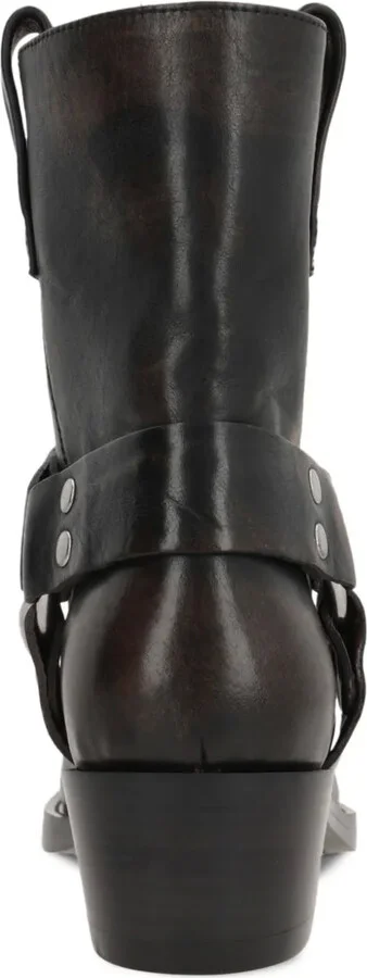 Roxy 45mm leather biker boots - Image 3