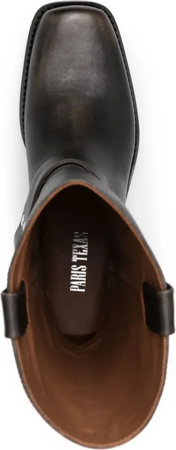 Roxy 45mm leather biker boots - Image 4
