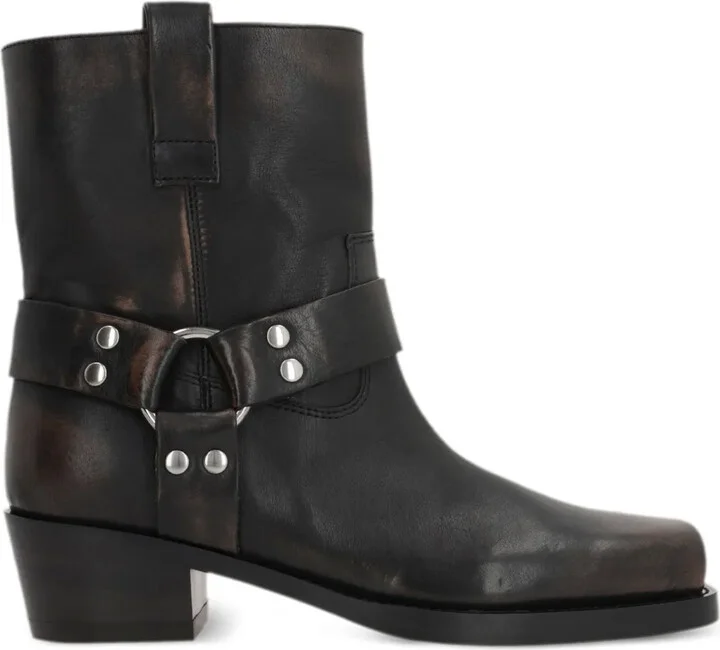 Roxy 45mm leather biker boots