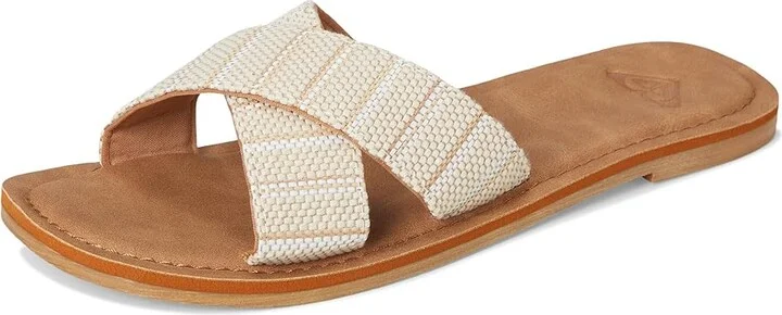 Roxy Andreya Raffia Women's Sandals Raffia Beige : 6 M, Synthetic - Image 5
