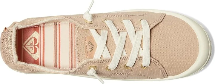Roxy Bayshore Plus Lx Women's Slip on Shoes Other Pink : 8 M, Faux Leather - Image 2