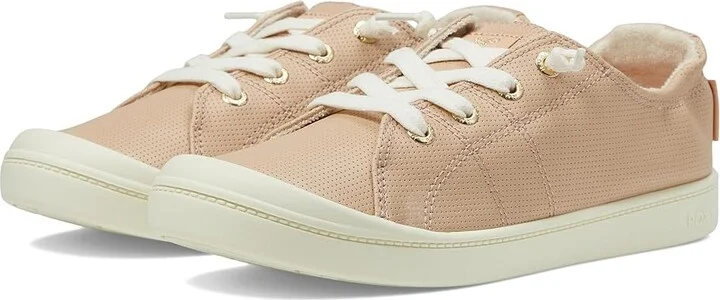 Roxy Bayshore Plus Lx Women's Slip on Shoes Other Pink : 8 M, Faux Leather