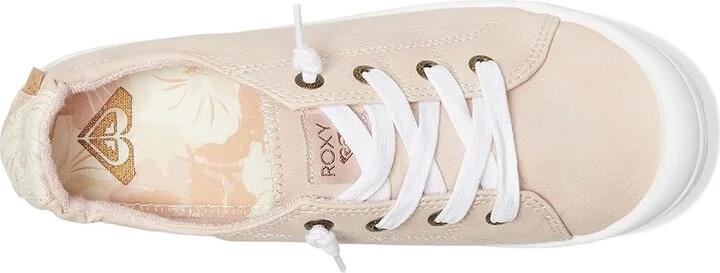 Roxy Bayshore Plus Lx Women's Slip on Shoes Peach : 7 M, Faux Leather - Image 2