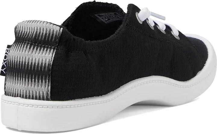 Roxy Bayshore Plus Women's Shoes Black/White : 12 M, Textile - Image 4