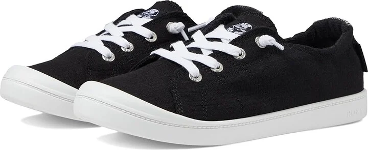 Roxy Bayshore Plus Women's Shoes Black/White : 12 M, Textile