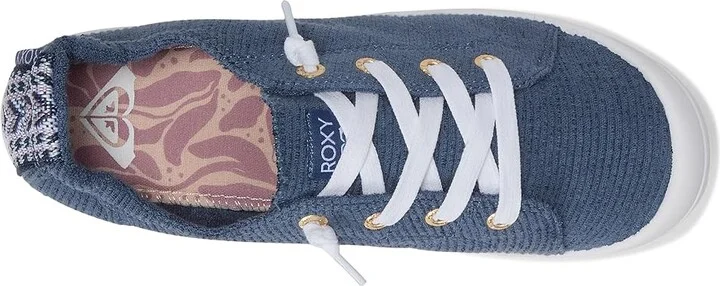 Roxy Bayshore Plus Women's Shoes Medium Indigo Wash : 10 M, Textile - Image 2