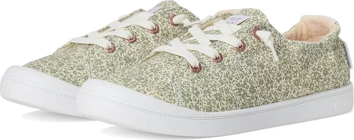 Roxy Bayshore Plus Women's Shoes Print Olive : 8 M, Textile