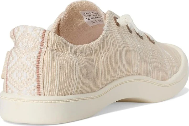 Roxy Bayshore Plus Women's Shoes Textured Tan Combo : 7.5 M, Textile - Image 4