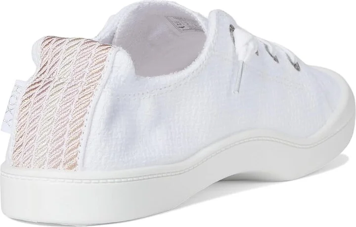Roxy Bayshore Plus Women's Shoes White/White : 10 M, Textile - Image 4