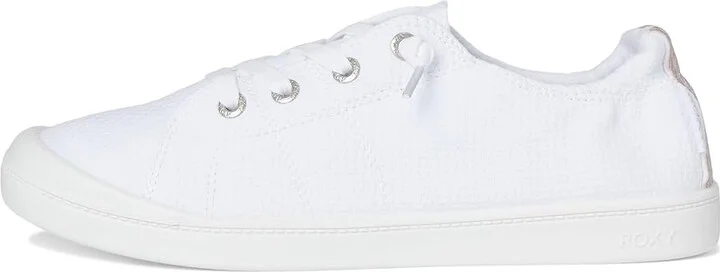 Roxy Bayshore Plus Women's Shoes White/White : 10 M, Textile - Image 6