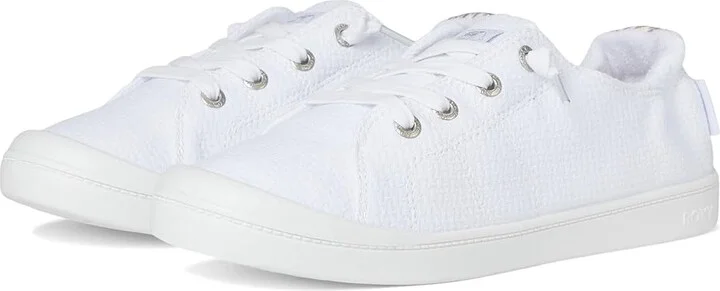 Roxy Bayshore Plus Women's Shoes White/White : 10 M, Textile