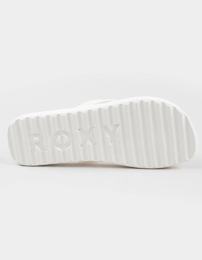 ROXY Beach Up Womens Thong Platform Flip Flops - Image 3