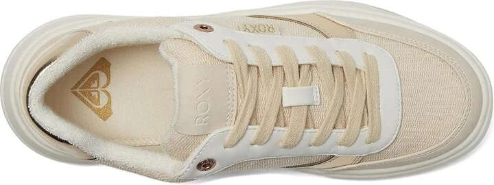 Roxy Carver Women's Shoes Cream : 8 M, Leather - Image 2