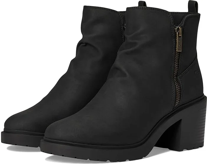 Roxy Clementine Women's Boots Black : 9 M, Rubber/Suede