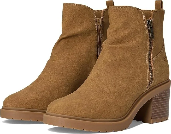 Roxy Clementine Women's Boots Brown : 10 M, Rubber/Suede