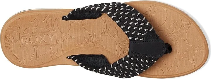Roxy Colbee Hi Women's Wedge Shoes Black Combo : 8 M, Textile - Image 2