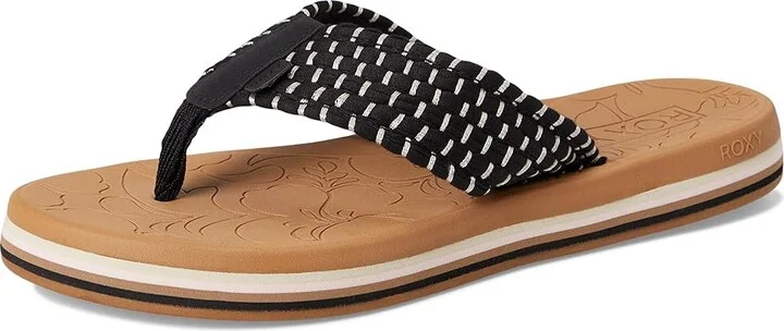 Roxy Colbee Hi Women's Wedge Shoes Black Combo : 8 M, Textile - Image 5