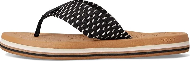 Roxy Colbee Hi Women's Wedge Shoes Black Combo : 8 M, Textile - Image 6