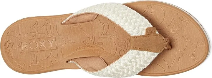 Roxy Colbee Hi Women's Wedge Shoes Cream : 11 M, Textile - Image 2