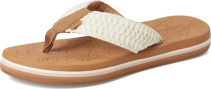 Roxy Colbee Hi Women's Wedge Shoes Cream : 11 M, Textile - Image 5