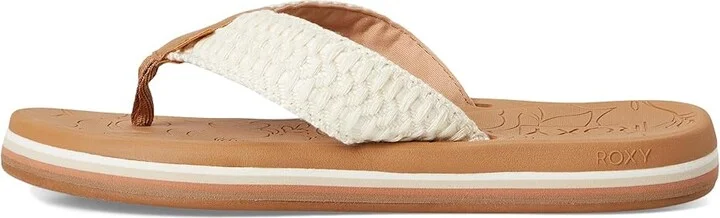 Roxy Colbee Hi Women's Wedge Shoes Cream : 11 M, Textile - Image 6