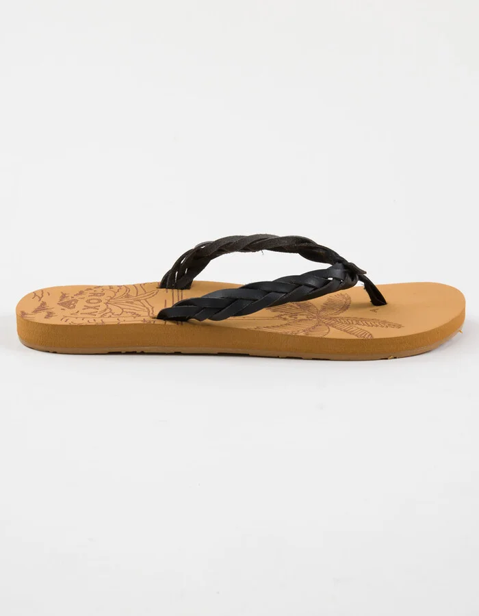 ROXY Feel Breezie Womens Thong Flip Flops - Image 2