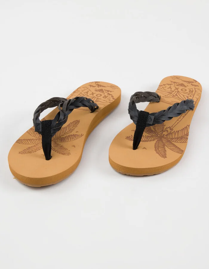 ROXY Feel Breezie Womens Thong Flip Flops