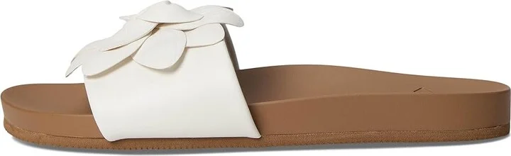 Roxy Flower Girl Women's Sandals Smooth White : 8 M, Synthetic - Image 6