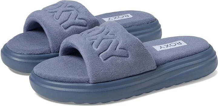Roxy Gelato Women's Sandals Dark Blue : 8 M, Synthetic