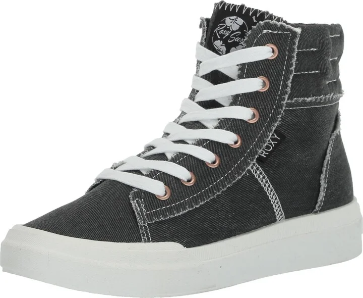 Roxy Girls Rae Mid High Top Sneaker Shoes