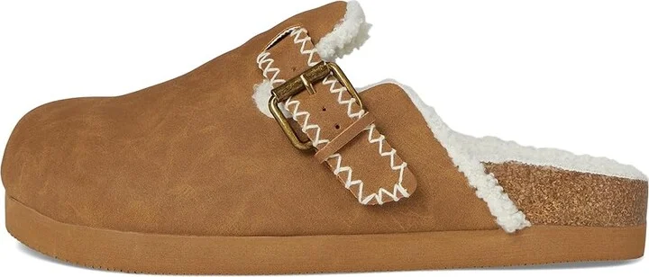 Roxy Honey Clog Women's Shoes Light Brown : 8 M, Leather - Image 6