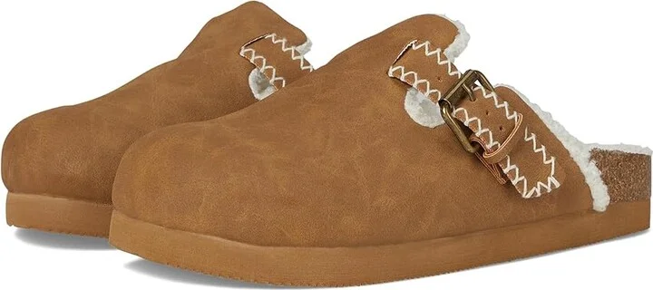 Roxy Honey Clog Women's Shoes Light Brown : 8 M, Leather