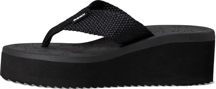 Roxy Kallie II Women's Shoes Black : 10 M, Synthetic/Textile - Image 5