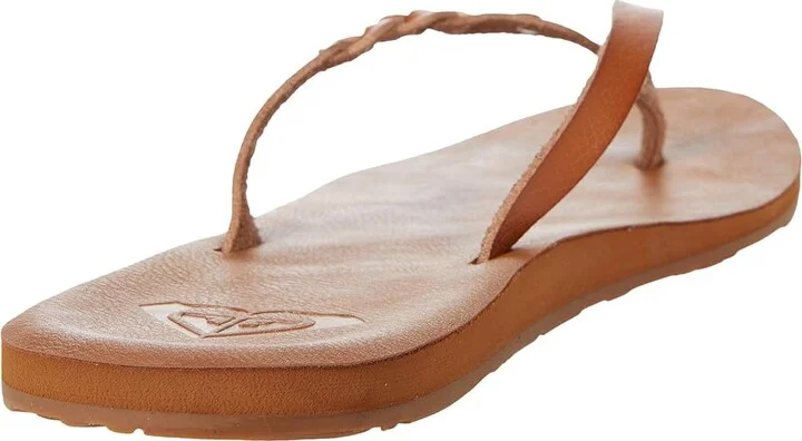 Roxy Liza IV Women's Shoes Tan/Brown 21 : 10 M, Synthetic - Image 4