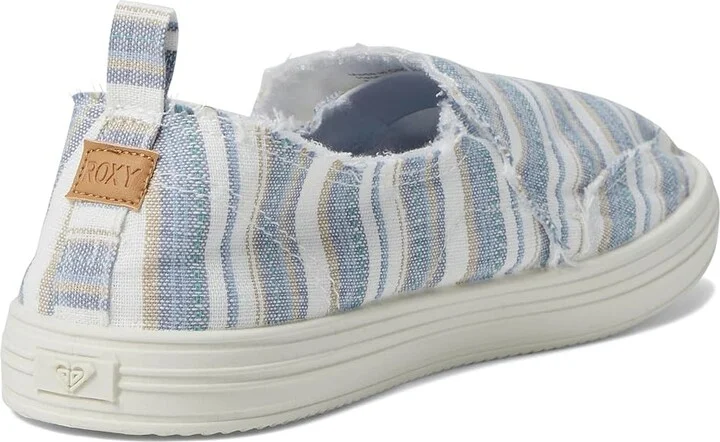 Roxy Lola Women's Shoes Dark Blue : 8.5 M, Cotton/Rubber - Image 4