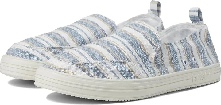 Roxy Lola Women's Shoes Dark Blue : 8.5 M, Cotton/Rubber