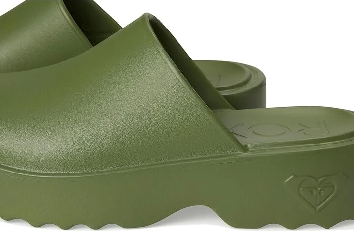 Roxy Maddy Women's Shoes Khaki : 7 M, Vinyl - Image 7