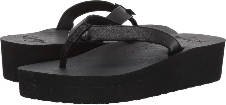 Roxy Melinda Women's Sandals Black : 10 M, Synthetic