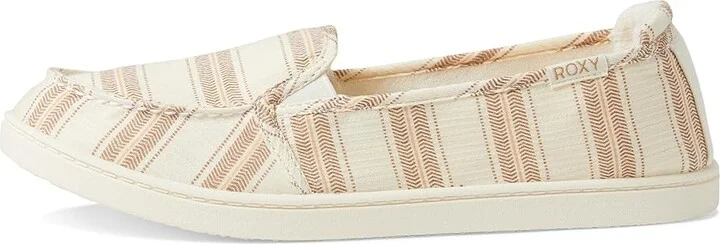 Roxy MINNOW VII Women's Shoes Light Brown/White : 8 M, Textile - Image 6