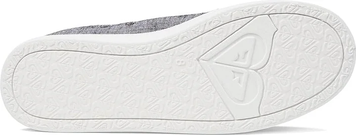 Roxy MINNOW VII Women's Shoes LINEN BLACK OVERFLOW : 5 M, Textile - Image 3