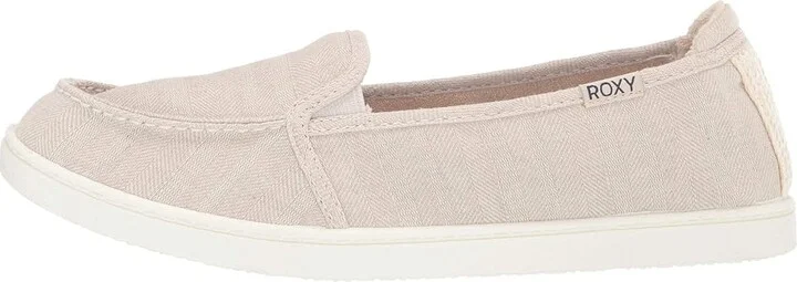 Roxy MINNOW VII Women's Shoes Linen Brown : 5 M, Textile - Image 6