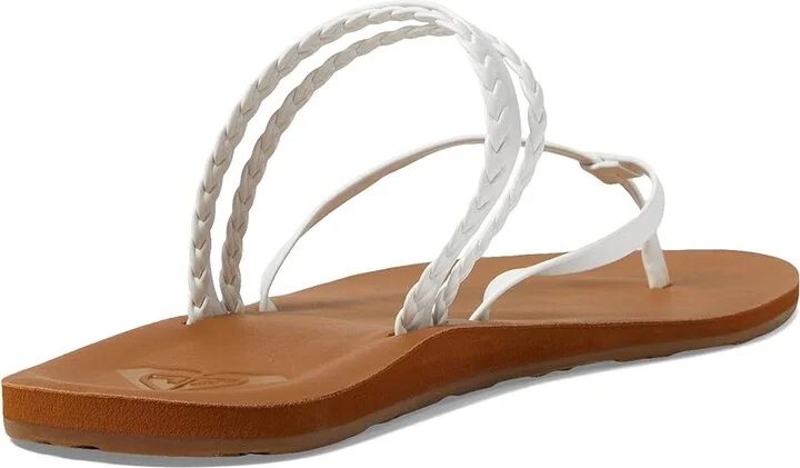 Roxy Piper Women's Skate Shoes White : 7 M, Synthetic - Image 4
